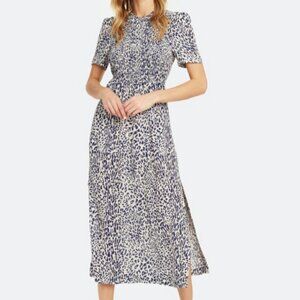 Baum Und Pferdfarten Adamaris Smocked Maxi Dress‎ in Blue sz 44